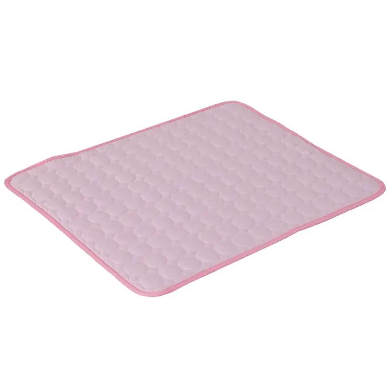 Dog cooling mat AdTec pink quilted, extra large pet bed