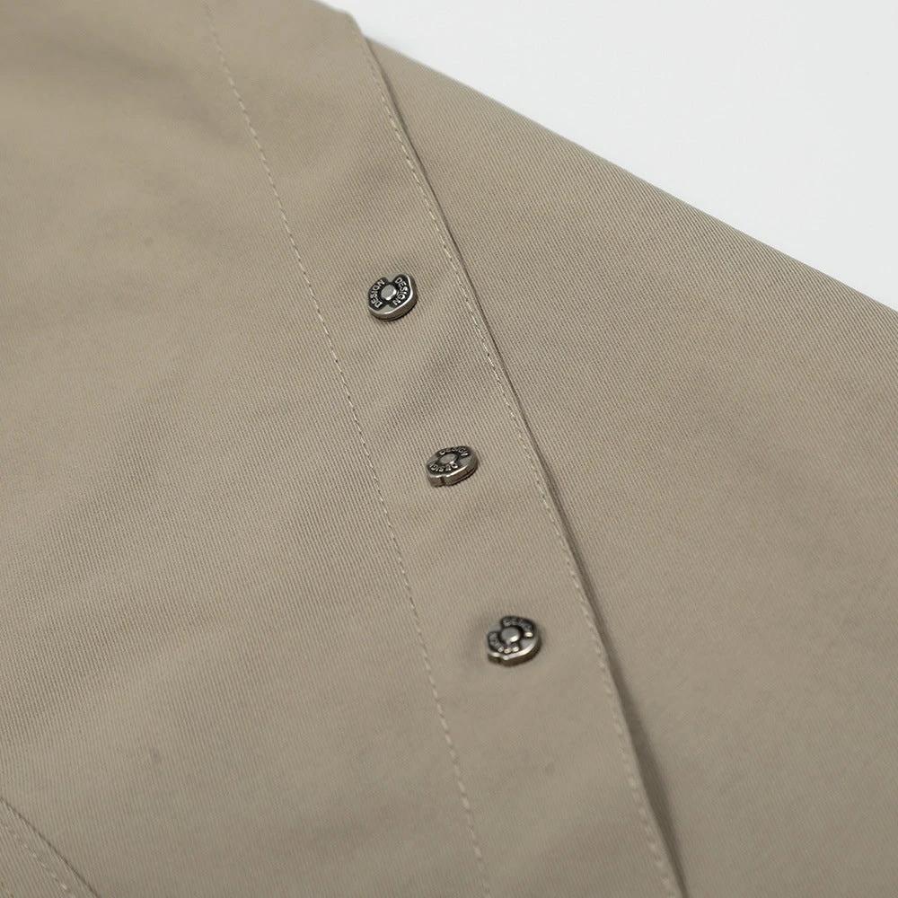 Deconstructing Rivet Design Curved Knife Pants by eprolo