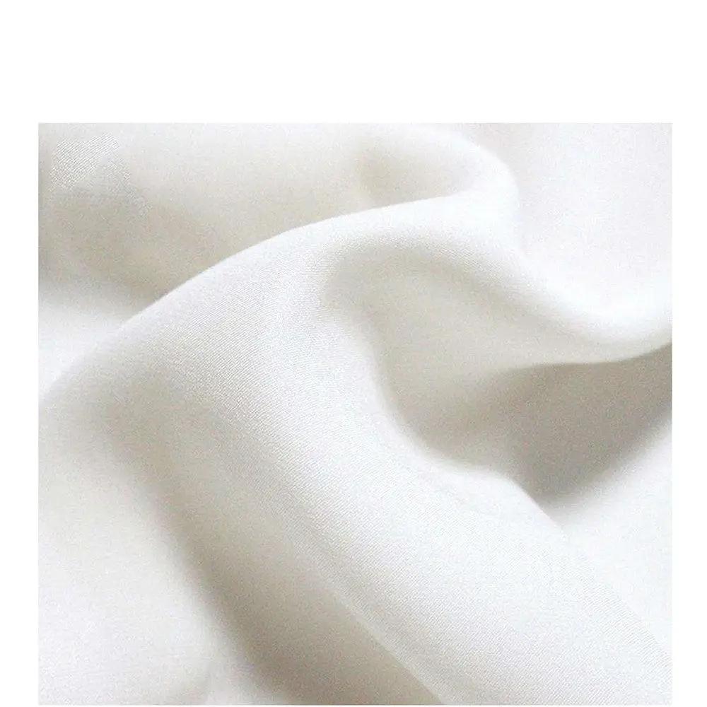 3D Digital Printing T-shirt fabric close-up in white