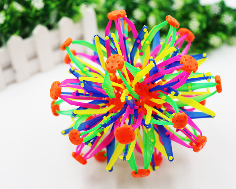 Juguetes para niños Bola de florecimiento Catch And Kick Magic Telescopic Ball se hace más grande