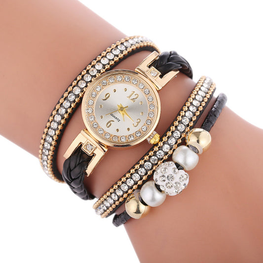 Reloj de aleación para mujer con diamantes, reloj de cuarzo simple digital para mujer
