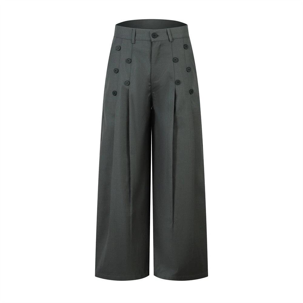 Loose Wide Leg Floor Pants by eprolo