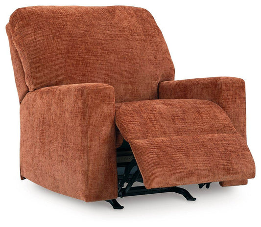 Aviemore - Rocker Recliner - Fabric - Spice-1