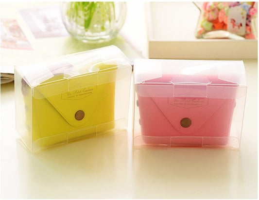 Monedero de Monedas Macaron, Estuche Llavero de Colores Dulces Lindos