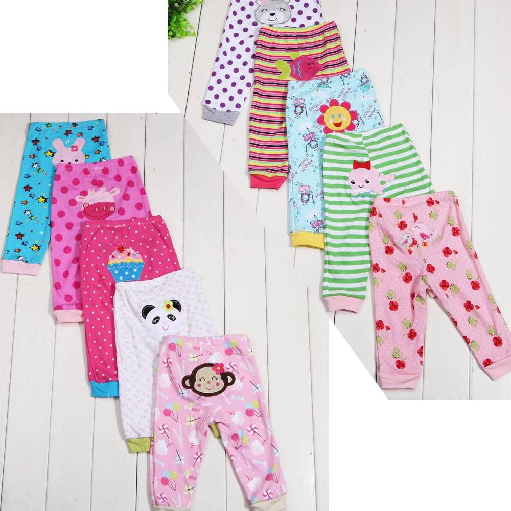 Leggings enfants à imprimé dessin animé - Lot de 5
