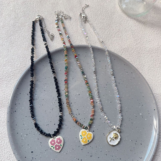 Collar de Cuentas Que No se Destiñe para Verano de Mujer