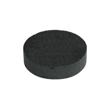 Dog water cup accessory black round disk for portable pet cups