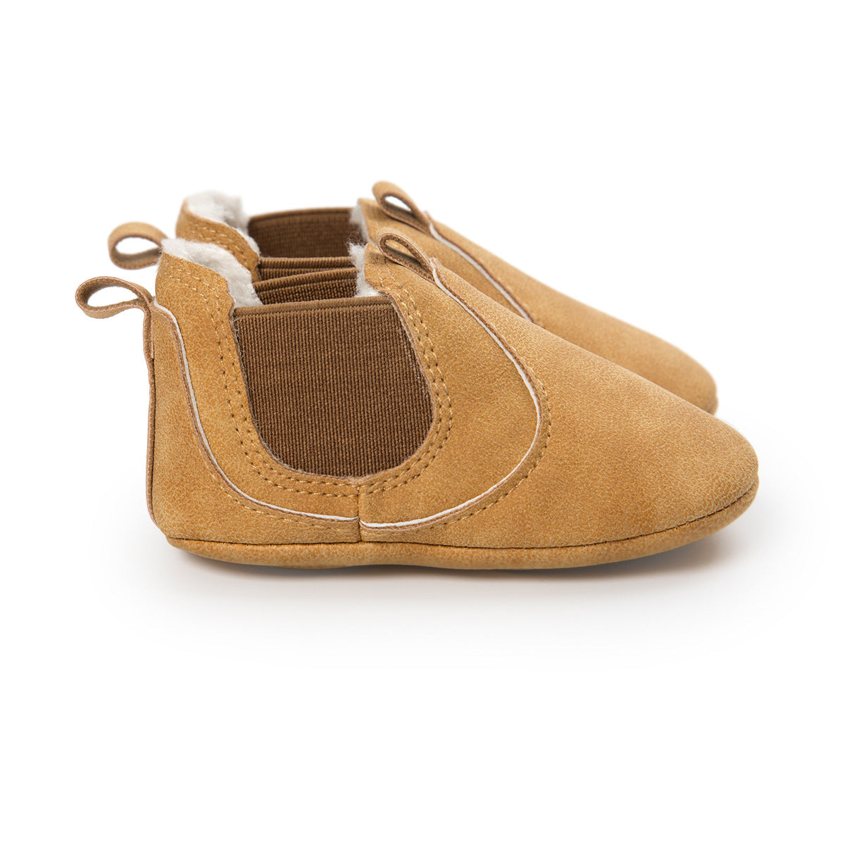 Chaussures en cuir synthétique pour bébé (chaussures de marche)