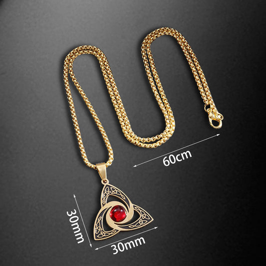 Collar de clavícula de acero inoxidable con colgante personalizado