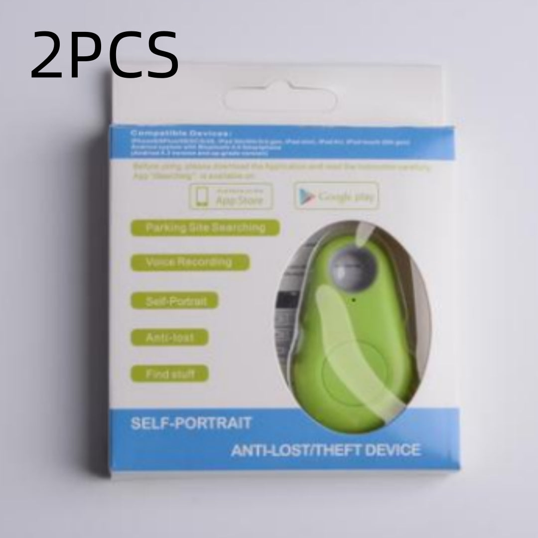 Localizador de objetos antipérdida compatible con Bluetooth con forma de gota de agua