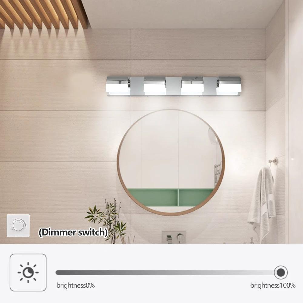 Modern Bathroom Vanity Lighting 4-Light LED by eprolo