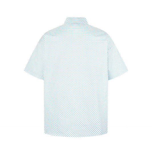 Cartoon polka dot short sleeved shirt