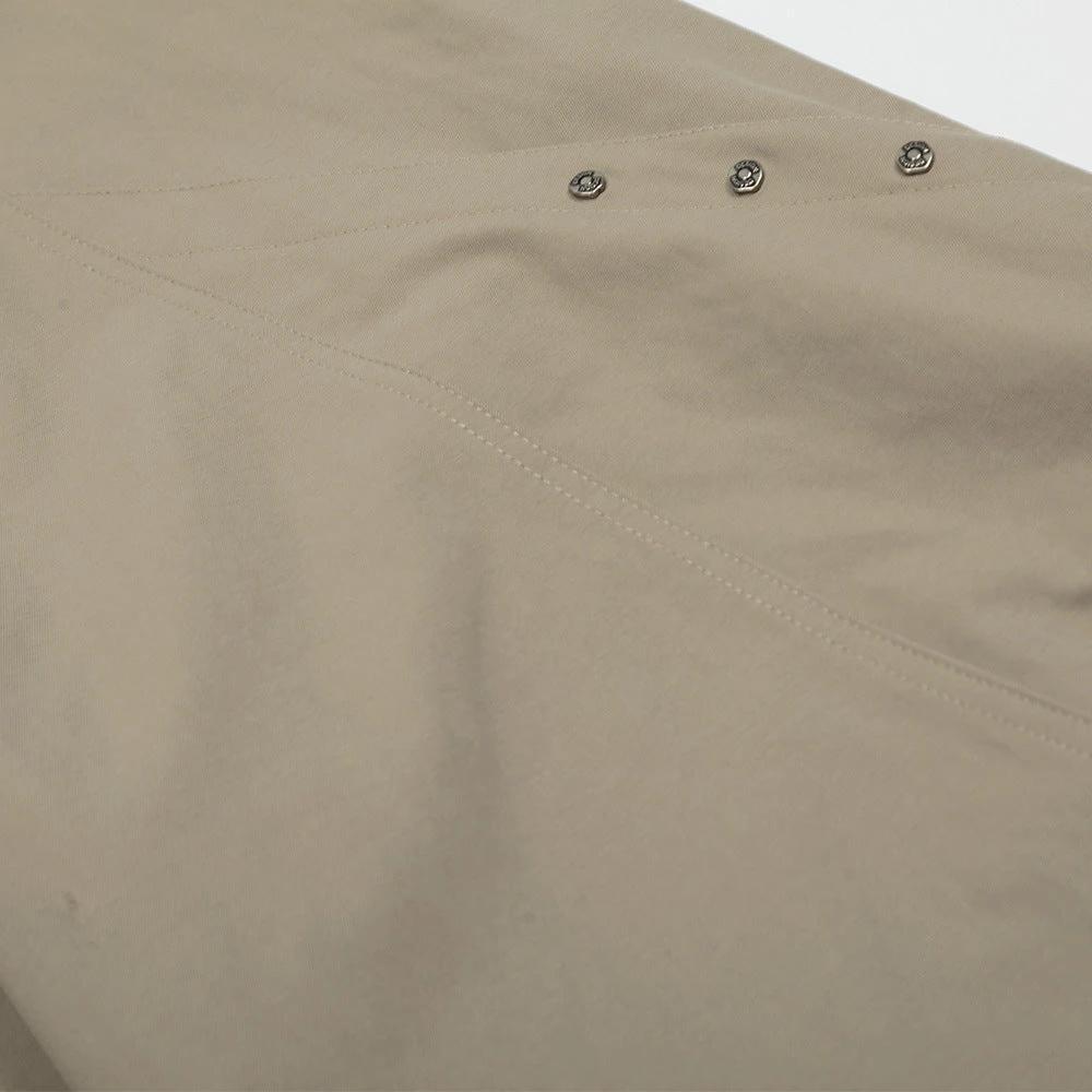 Deconstructing Rivet Design Curved Knife Pants by eprolo