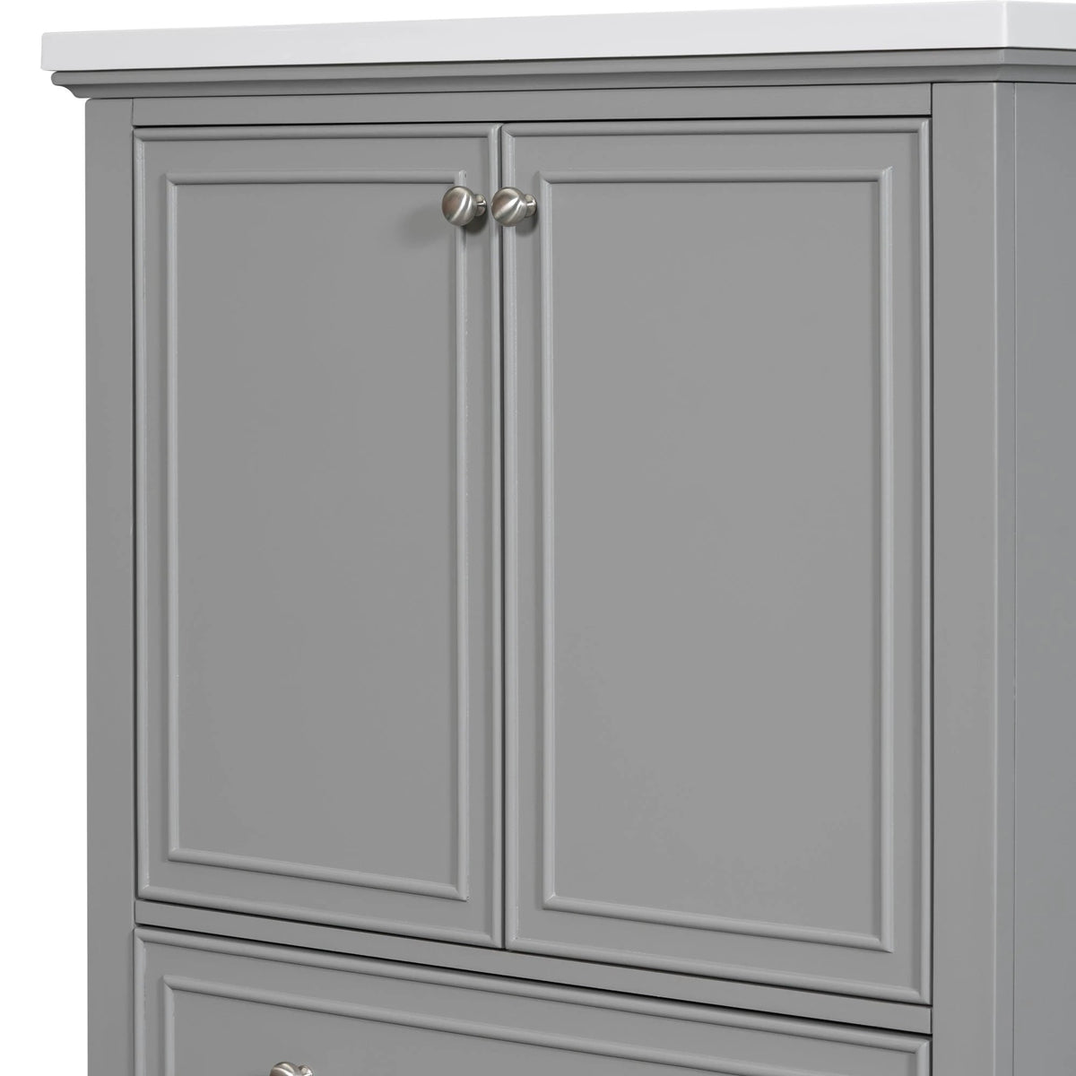 30inchgrey Bathroom Vanity with Sink by eprolo