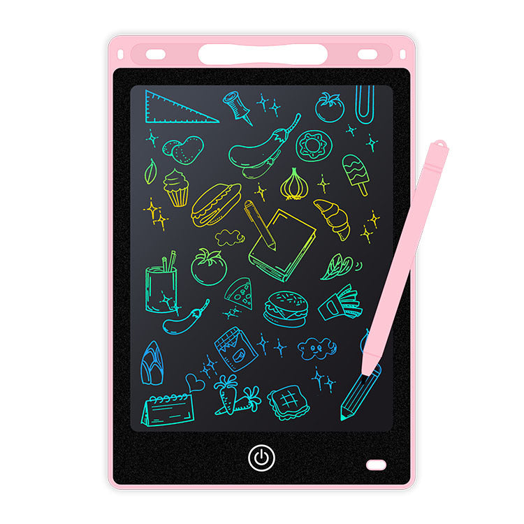 Tablette d'écriture et de dessin LCD couleur pour enfants 12 pouces