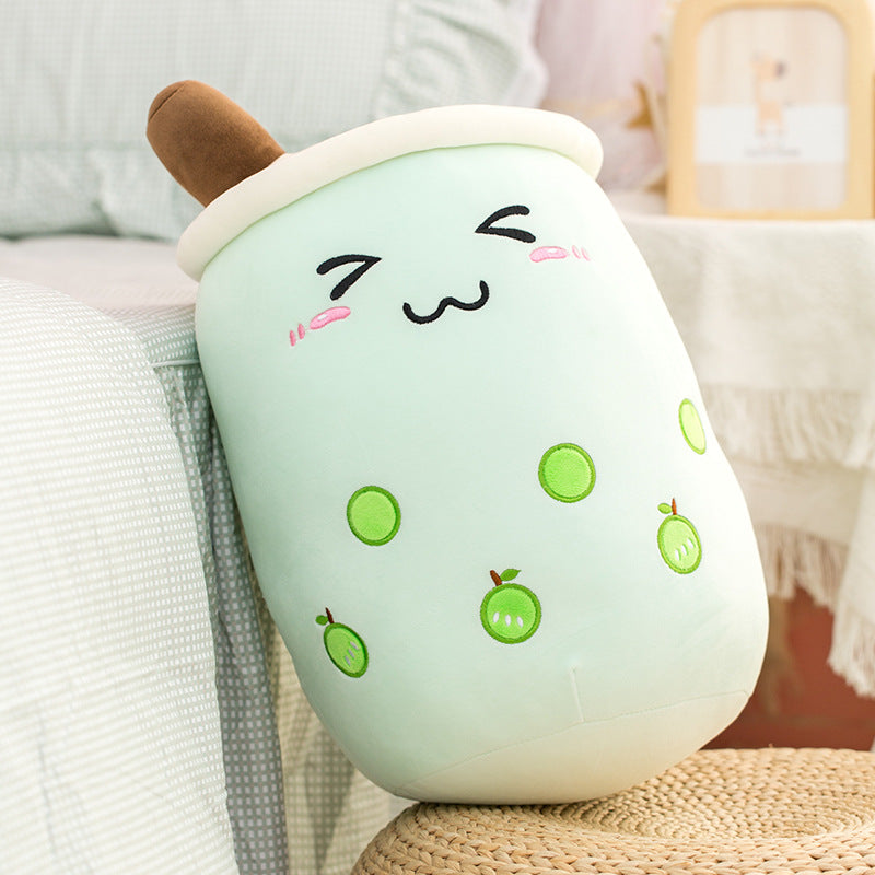 Peluche Oreiller Thé au Lait de Perles