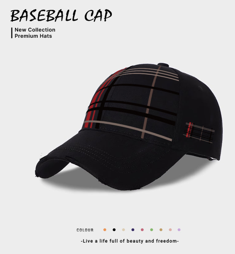 Casquette de baseball décontractée de style européen et américain pour femme