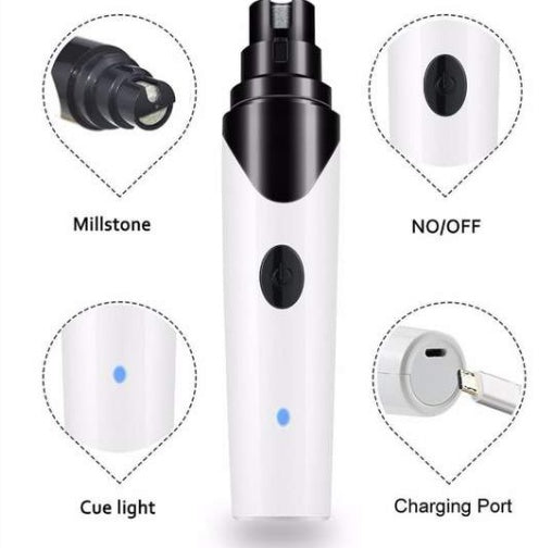 Sacapuntas para perros y gatos, cortaúñas eléctrico, cortaúñas de limpieza