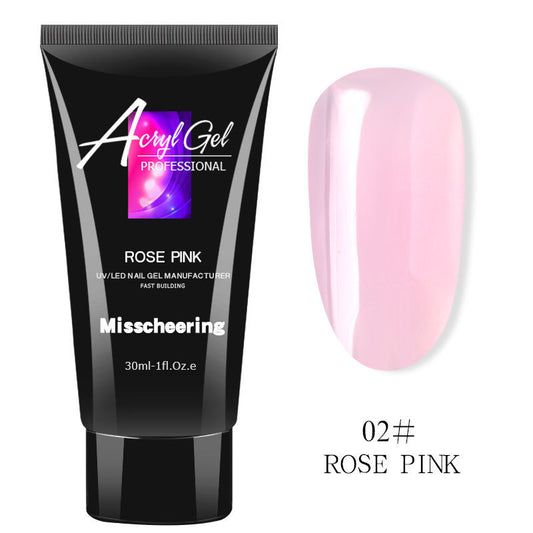 Colle d'extension indolore pour nail art sans plateau en papier, modèle de cristal à extension rapide, colle de cristal indolore