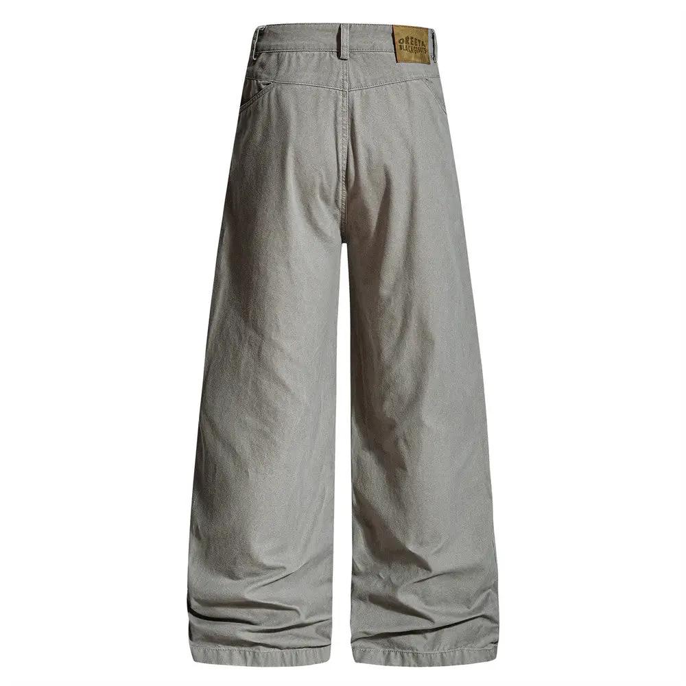 Loose Wide Leg Jeans Relaxed Fit Comfortable Casual Denim Pants