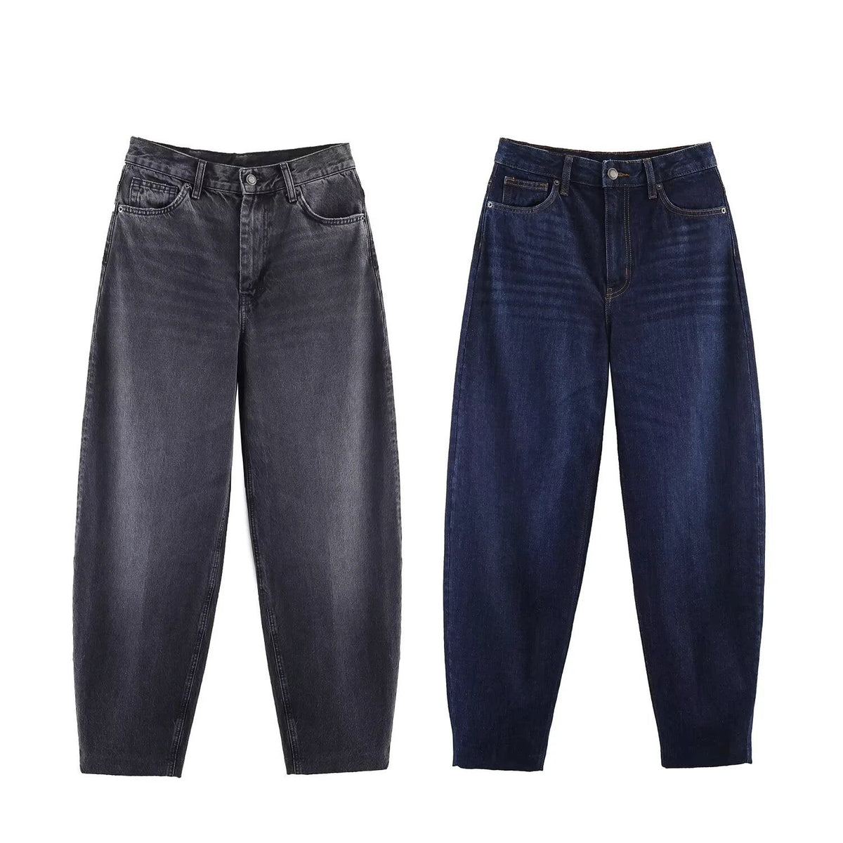 Street high waisted bucket shaped jeans by eprolo