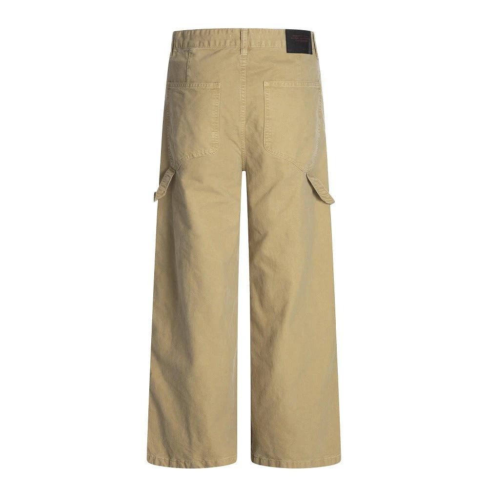 Loose Casual Straight Leg Pants by eprolo