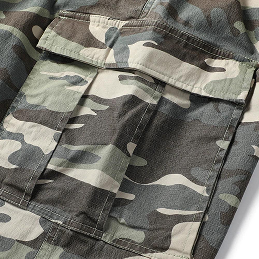 Camouflage Multi Pocket Work Pants by eprolo