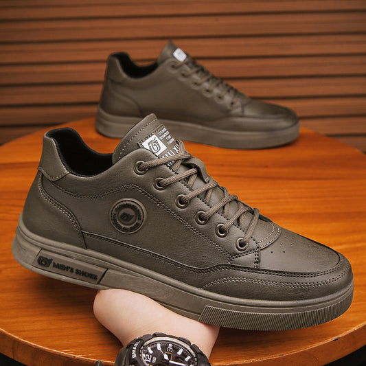 Chaussures Martin en cuir style workwear britannique