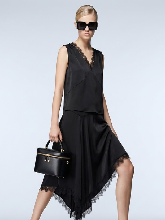 Black TRIBECA Lingerie Set Prêt-à-Porter BYMANYC ® New York-1