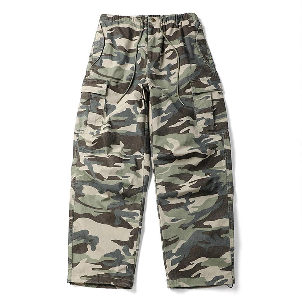 Camouflage Multi Pocket Work Pants by eprolo