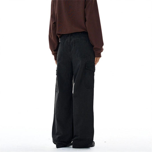 Multi Pocket Wide Leg Pants by eprolo