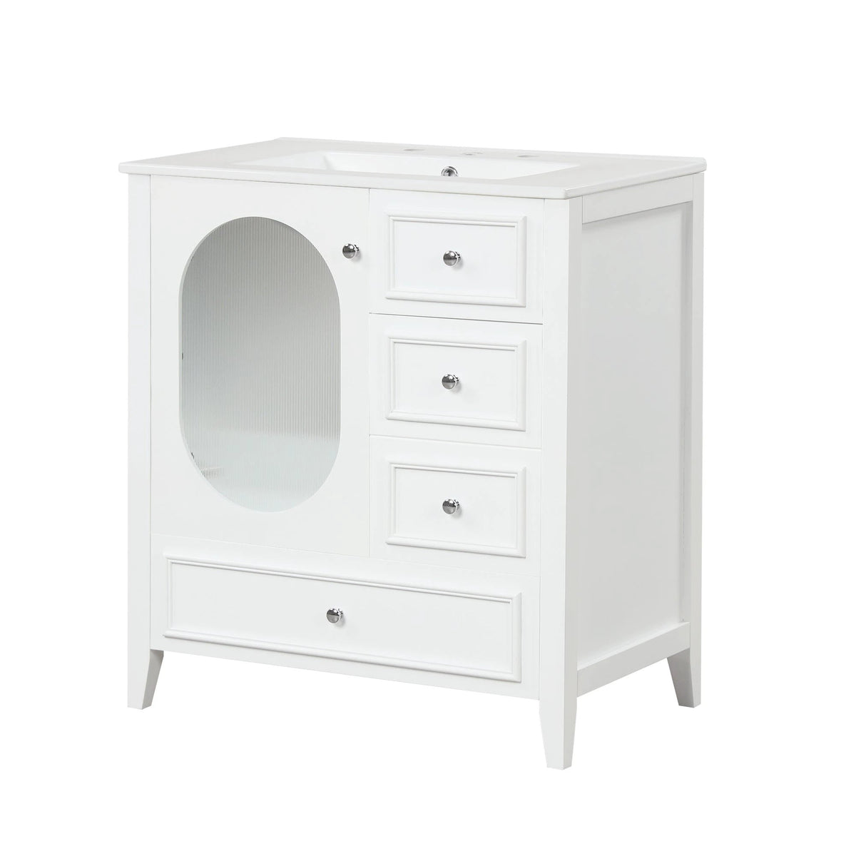 30" Bathroom Vanity with Sink by eprolo