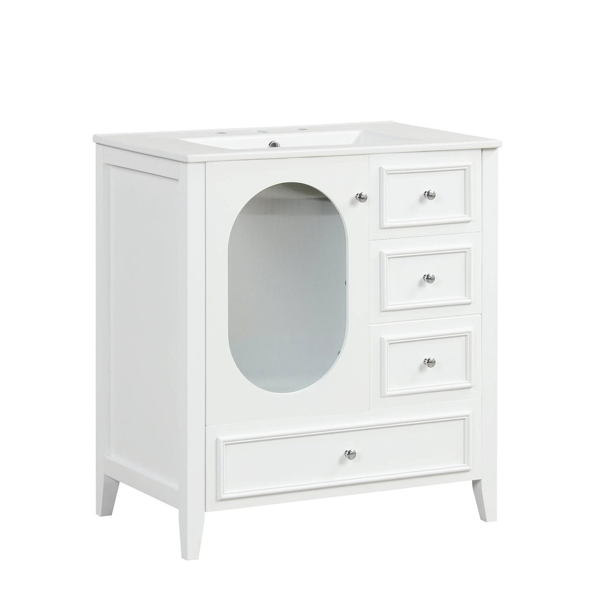 30" Bathroom Vanity with Sink by eprolo