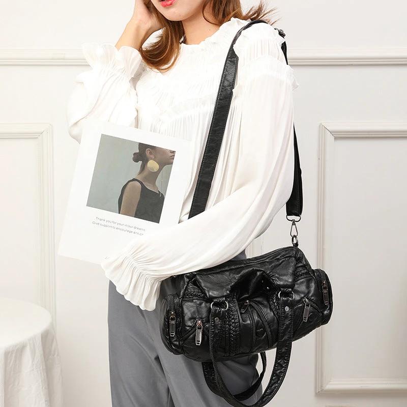 Vintage women's handbag large capacity single shoulder crossbody bag by eprolo