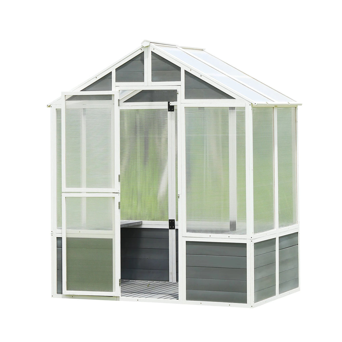 76''x48''x86'' Polycarbonate Greenhouse by eprolo