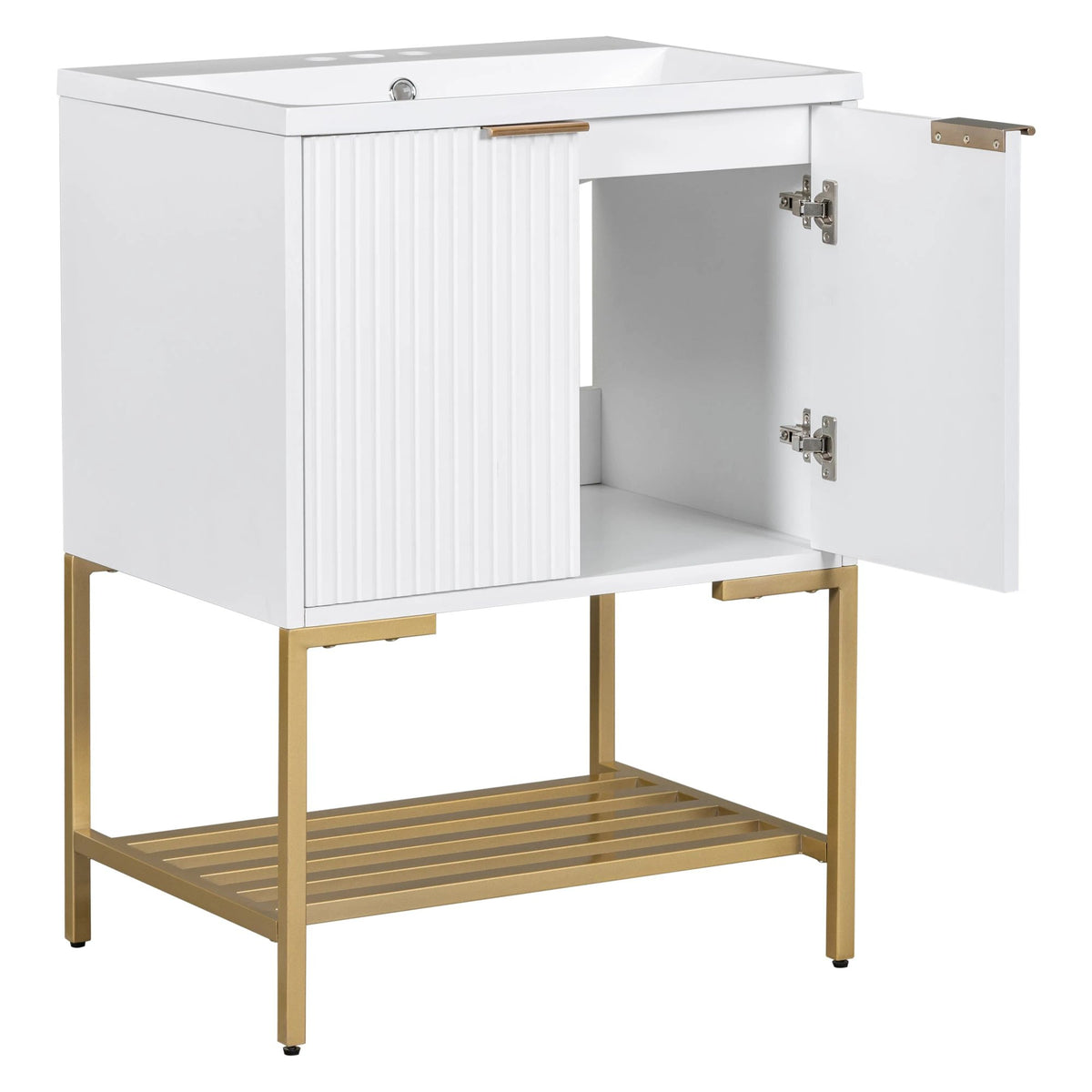 24" Bathroom Vanity with Sink by eprolo