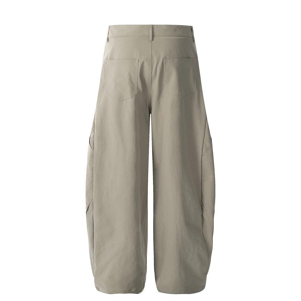 Deconstructing Rivet Design Curved Knife Pants by eprolo