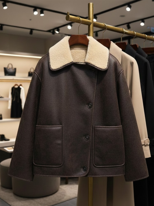 Plush Jacket, Park Avenue | Women - BYMANYC ® New York-1