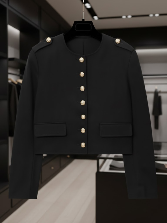 Regency Military Crop-Jacket • THE MET New Collection BYMANYC ® New York-1