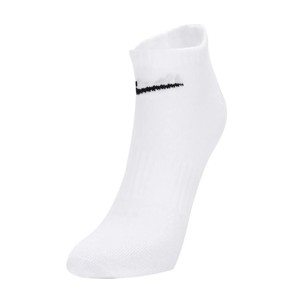 Nike white short-cuff basketball socks, ankle-length, 3-pack