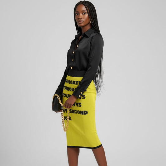 TIMES SQUARE Pencil Skirt BYMANYC® New York-1
