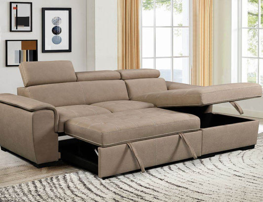 Jordan Sleeper Sectional with Storage Chaise-1