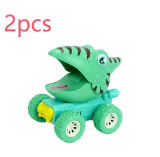 Voiture à Pousser Dinosaure, Voiture Animale Coulissante, Jouet