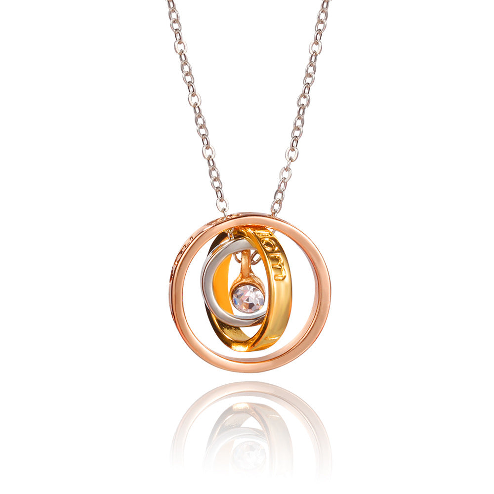 Collier en strass Ornement de luxe de niche