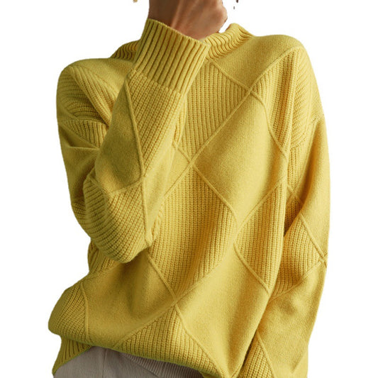 Tricot Automne et Hiver Chemise de base à manches longues à porter en extérieur