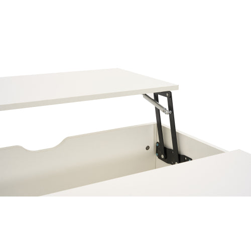 Wooden Tea Tables Sofa End Tables For Living Room Furniture, White