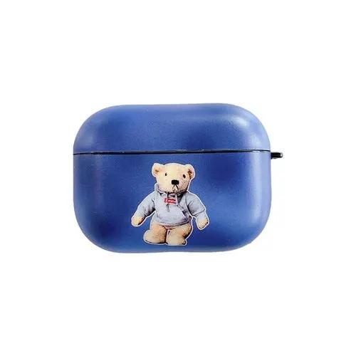 Blue Pikachu wireless earphone case for Apple AirPods Pro with bear graphic PrimeCanada.Store