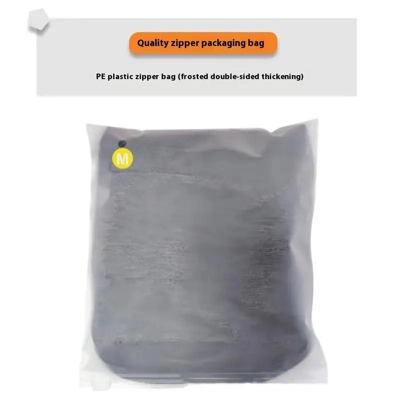Dog anxiety jacket warm vest by AdTec, gray, size M, packaged in a clear bag