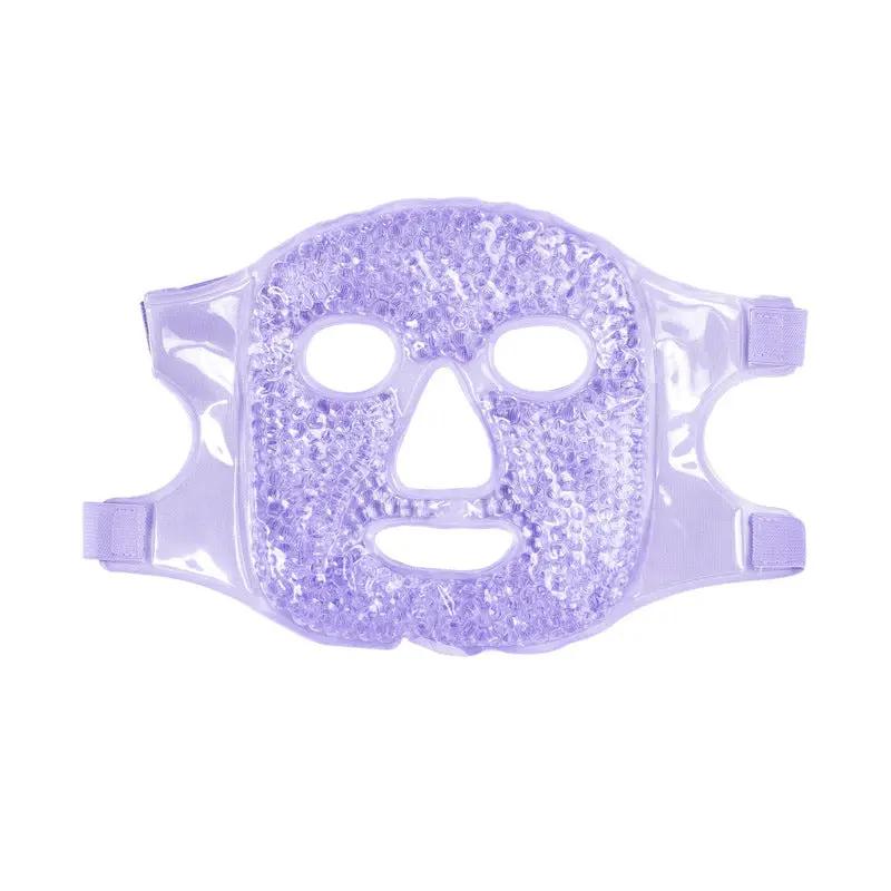 Therapeutic gel eye mask by AdTec, purple hot-cold eye mask for tired eyes