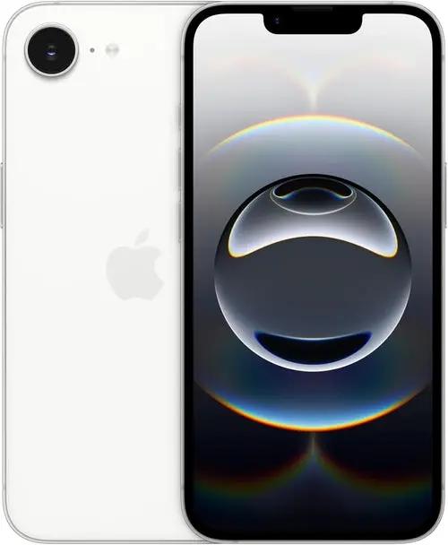 Apple iPhone 16e white smartphone by PrimeCanada.Store